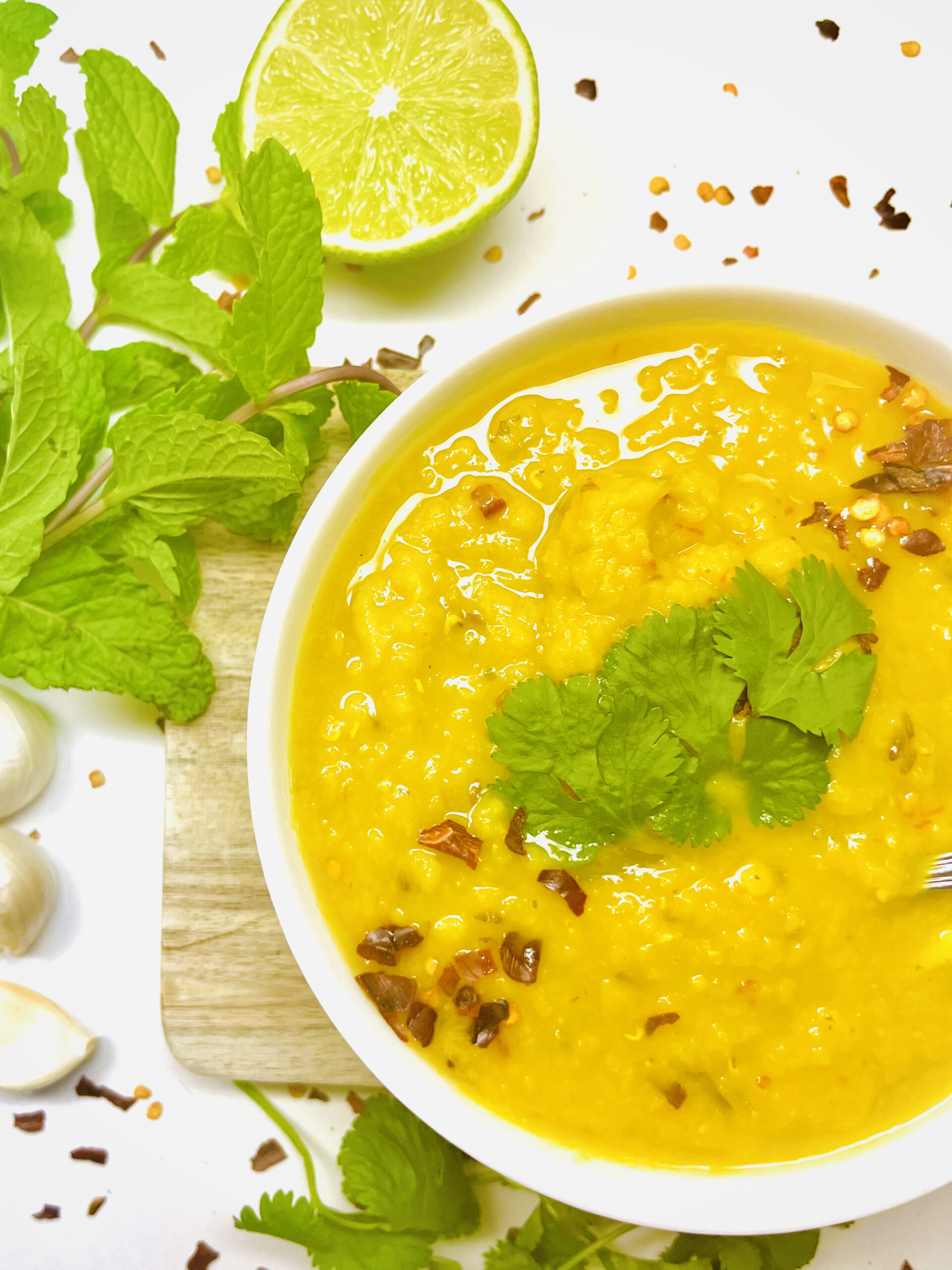 Masoor Ki Daal (Red Lentil Soup) - Zesty Zahra