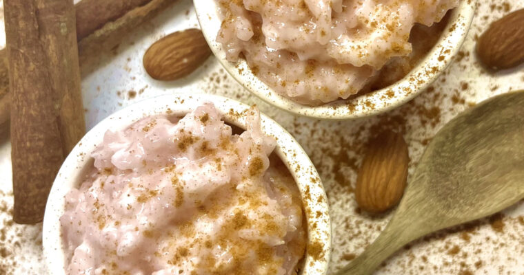 Pink Rice Pudding