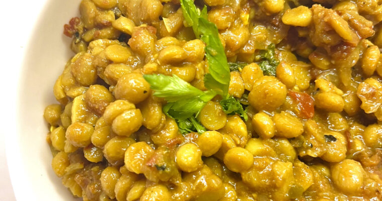 chana dal in bowl