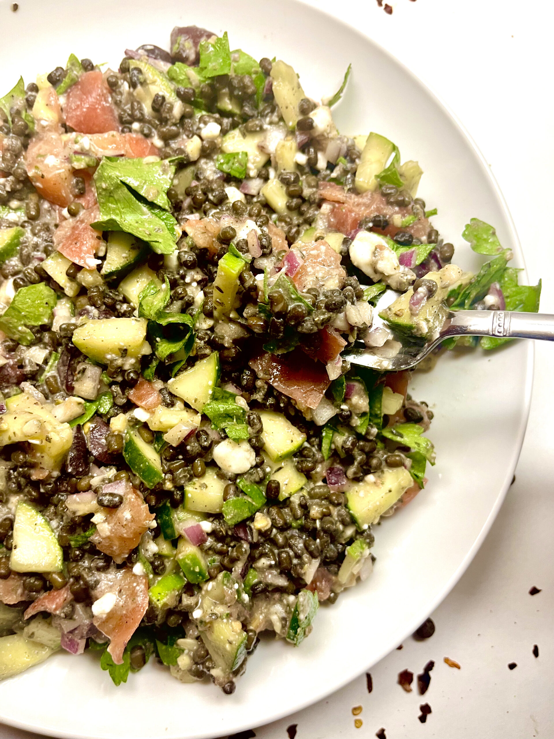 Mediterranean Lentil Salad