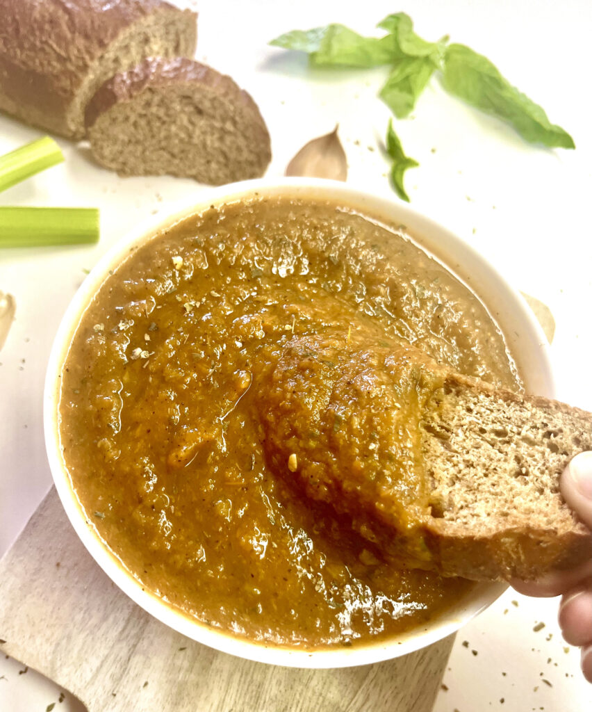 sauce with bread