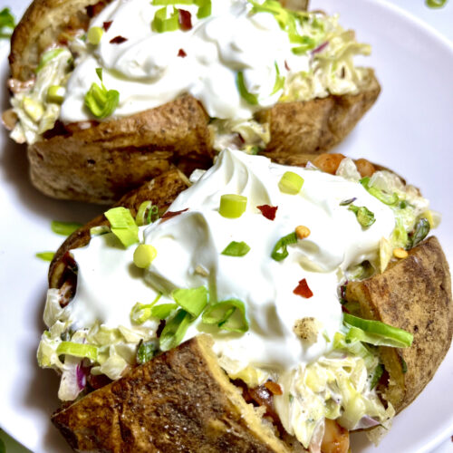 jacket potatoes with fillings