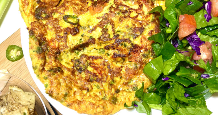 Vegan Pakistani Omelet