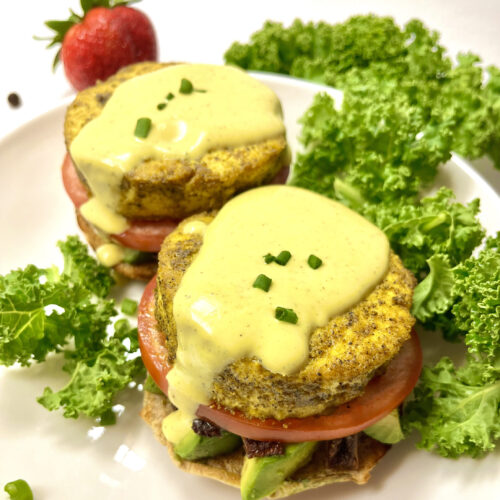 vegan tofu benedict