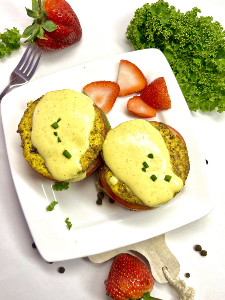 vegan tofu benedict