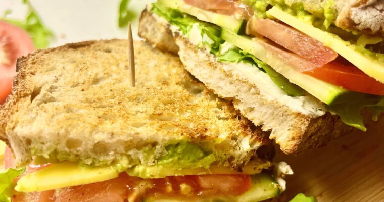 The Perfect Veggie Sandwich