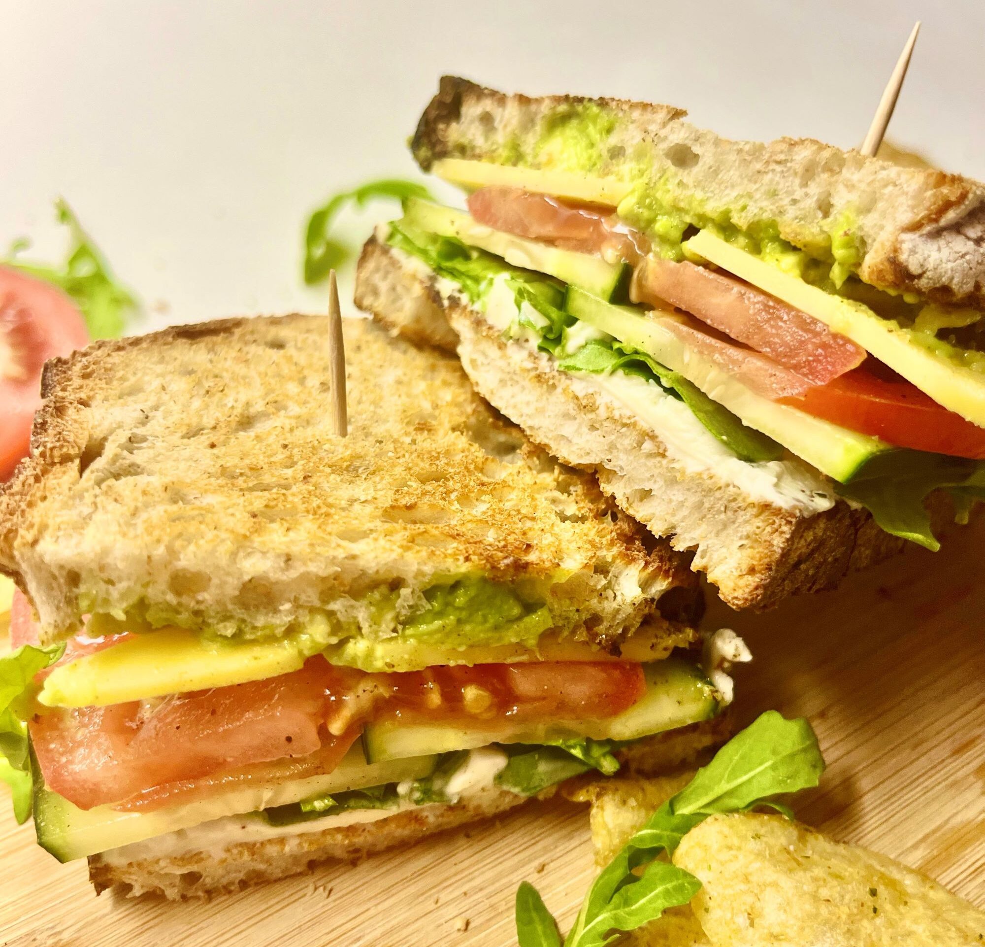 The Perfect Veggie Sandwich