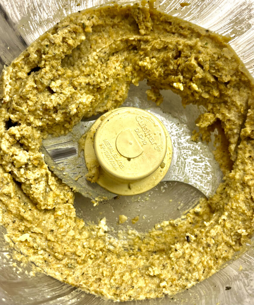 cashew ricotta cheese in food processor