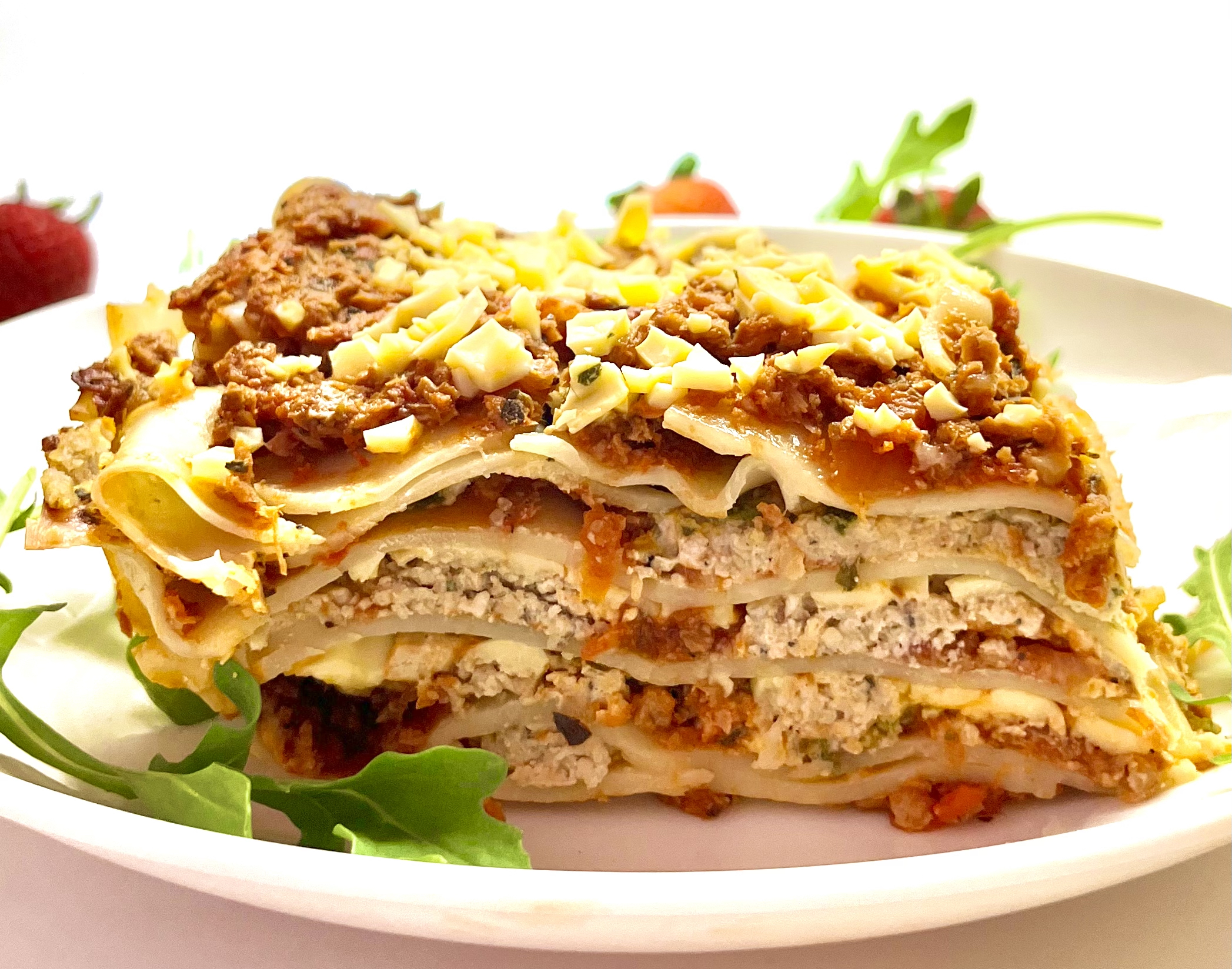 Delicious Vegan Lasagna