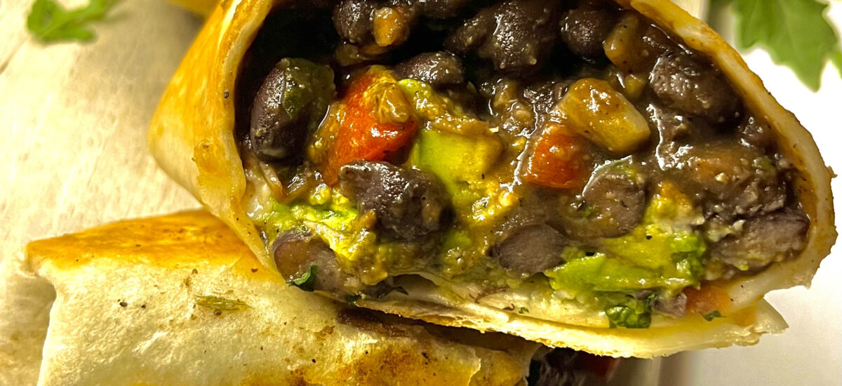 Black Bean Breakfast Burrito