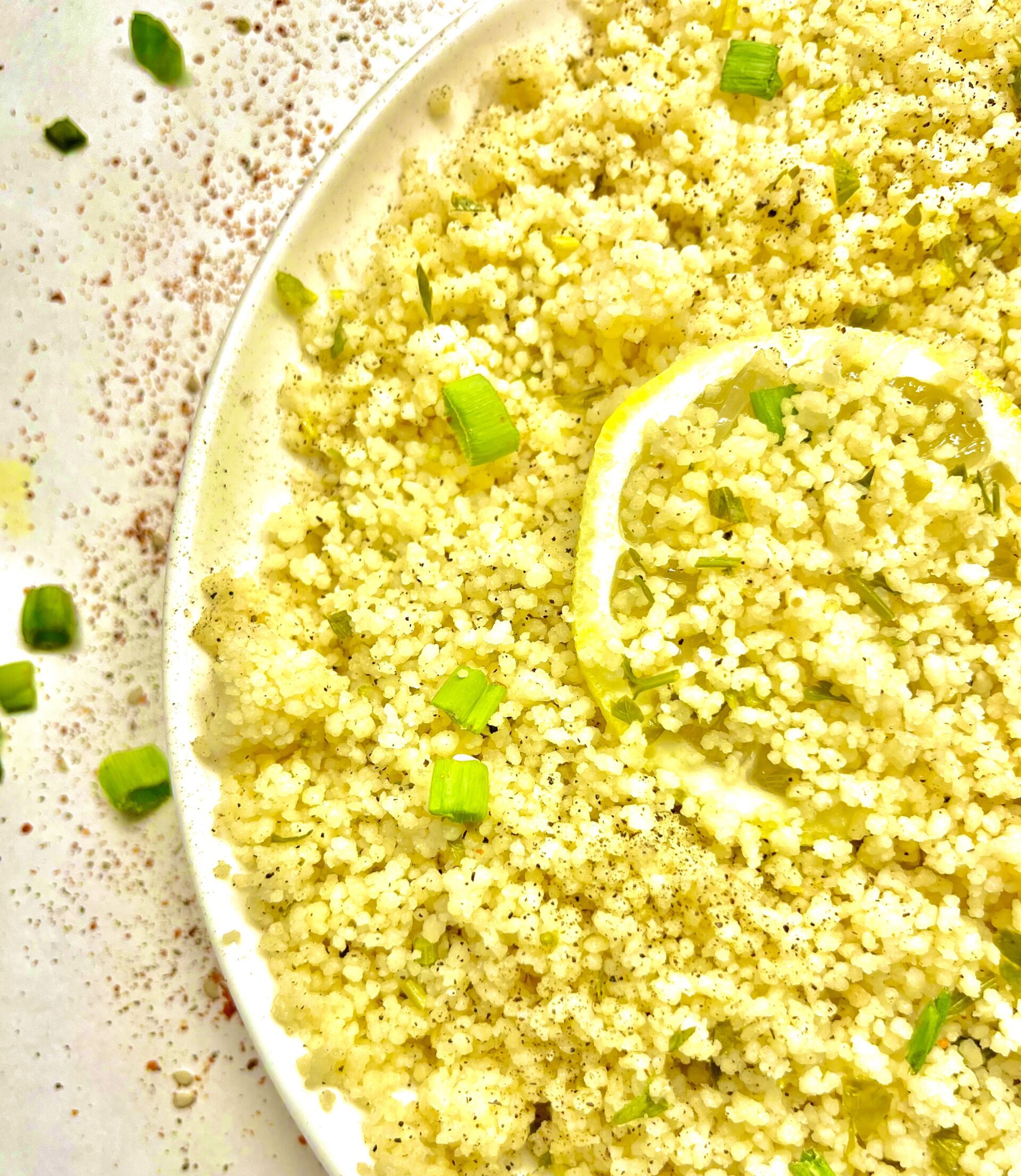 Zesty Garlic Couscous