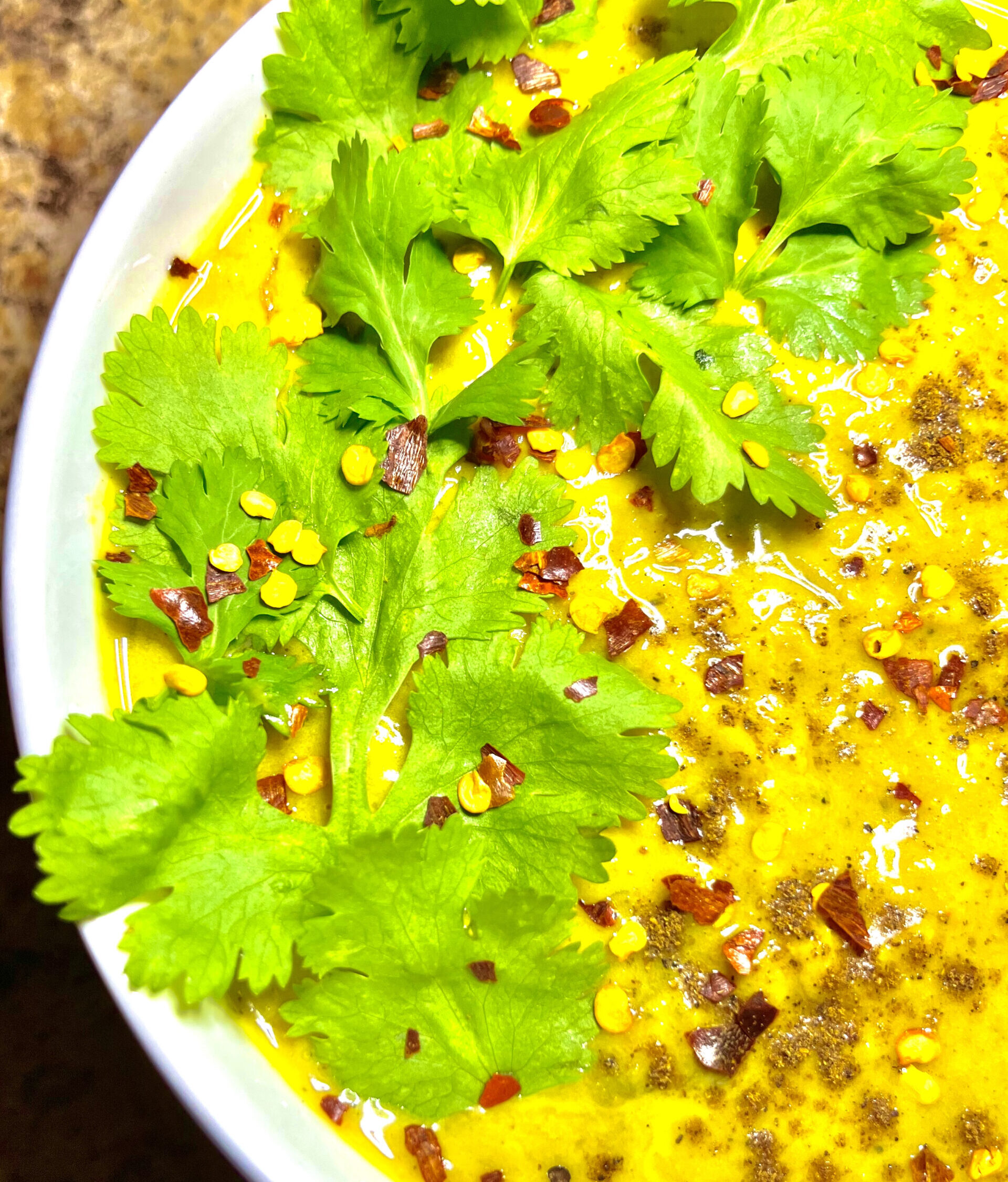 Coconut Curry Lentil Soup