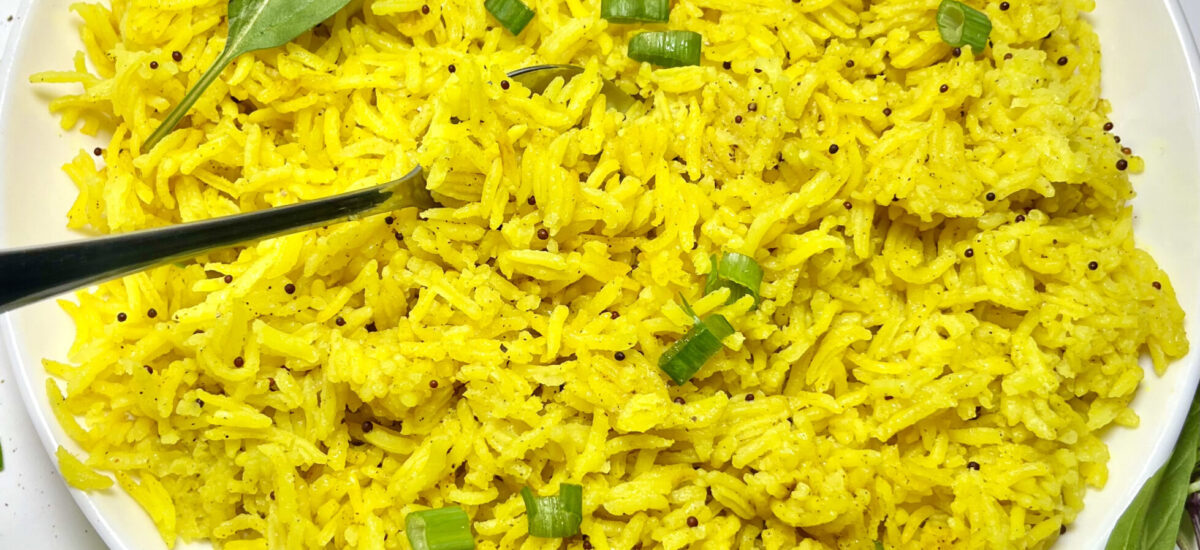 Coconut Turmeric Rice