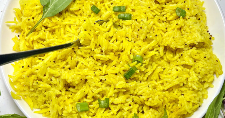 Coconut Turmeric Rice